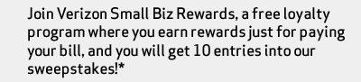 Join Verizon Small Biz Rewards