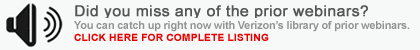 Webinar Archive
